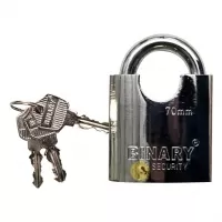 Замок навесной 70 мм, с дополнительной защитой дужки, «Binary»